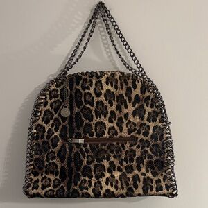 Handbag Republic Leopard Tote Chain NWT